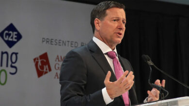 American Gaming Association President and CEO Bill Miller, host of the G2E prediction markets session